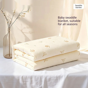 Discover the Comfort of Our Newborn Pure Cotton Swaddle Blanket